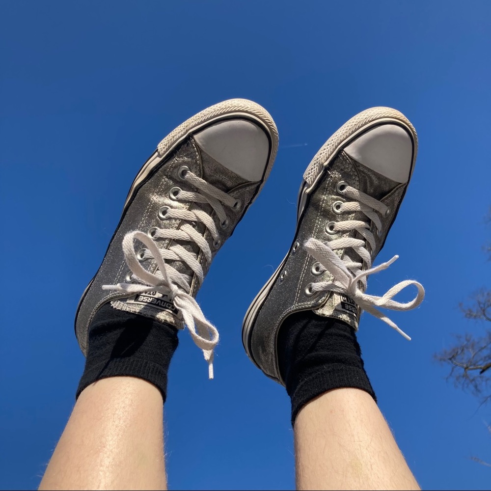 Metallic Converse
